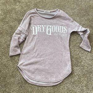 Thin pink sweatshirt